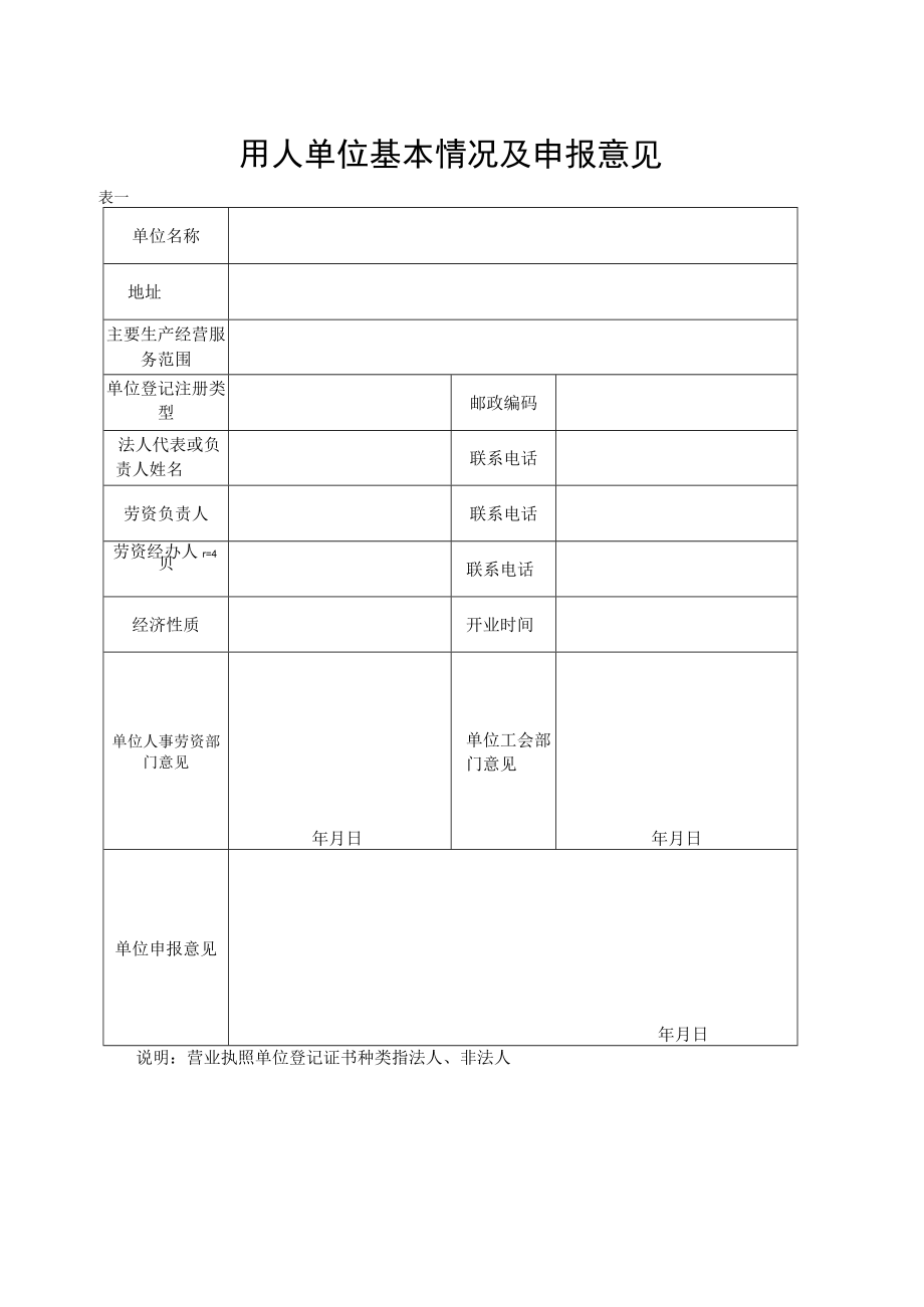 用人单位劳动保障守法诚信等级评价申报表.docx_第2页