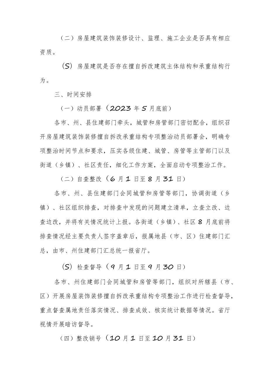 关于开展擅自拆改房屋建筑承重结构专项整治行动的通知.docx_第2页