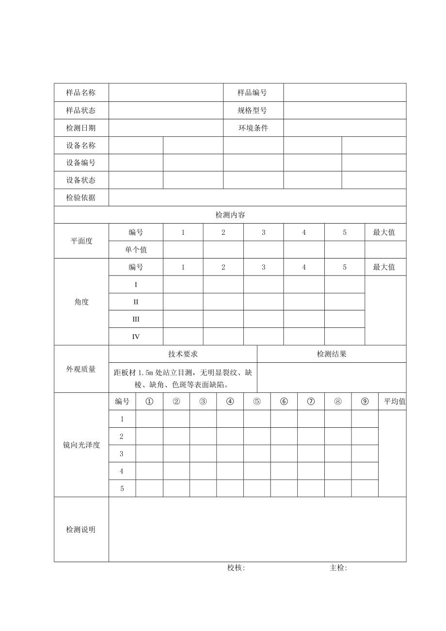 天然饰面石材检测报告及原始记录.docx_第3页