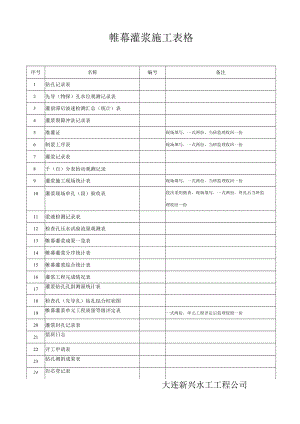 9 灌浆工程表格.docx