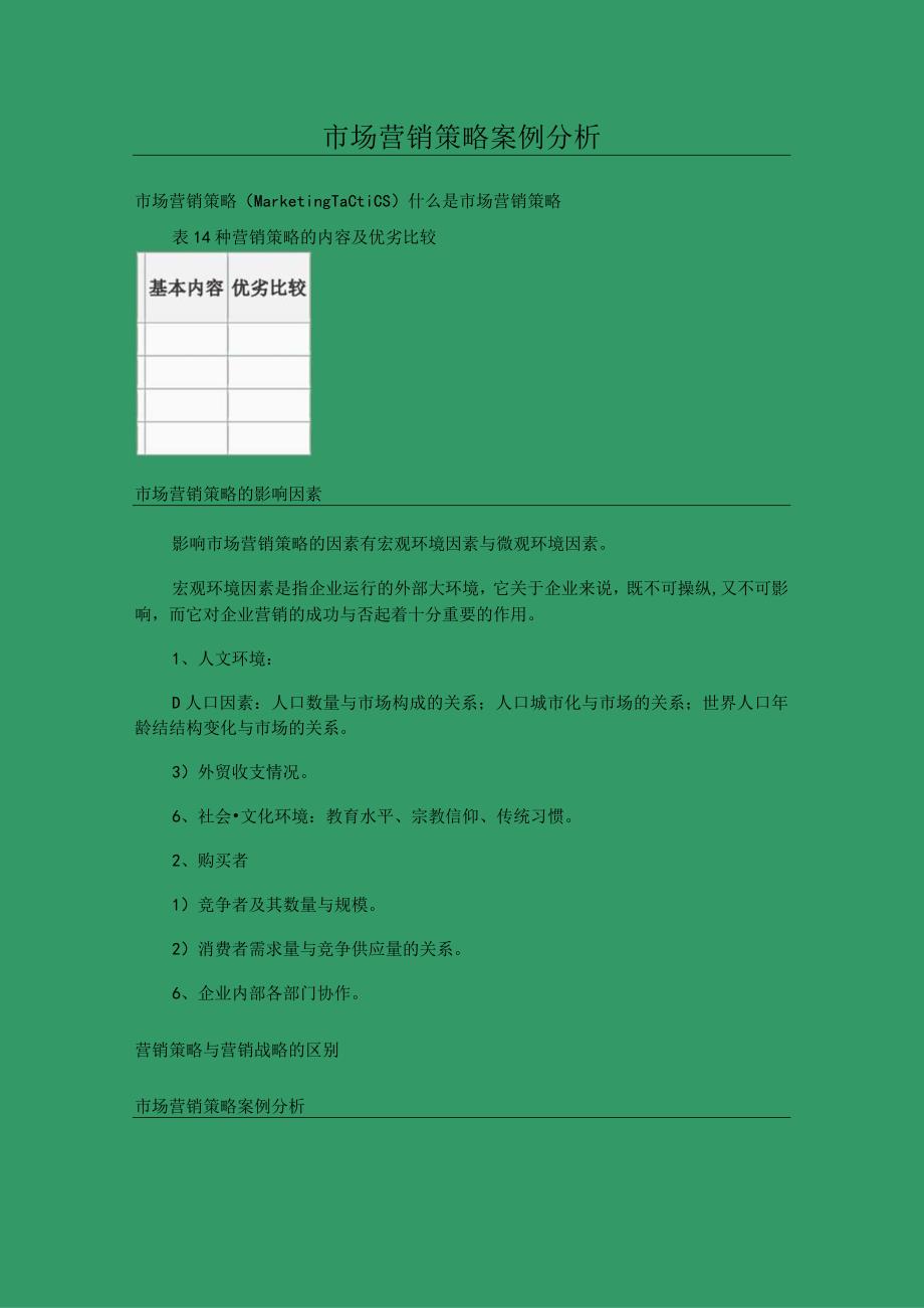 市场营销策略案例分析.docx_第1页