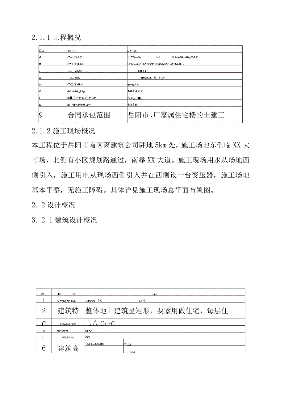 岳阳某工厂家属住宅楼土建工程施工组织设计.docx_第2页