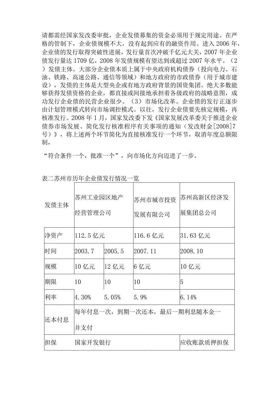 财务管理资料2023年整理-对我市开展企业债券融资的思考苏州市.docx_第3页