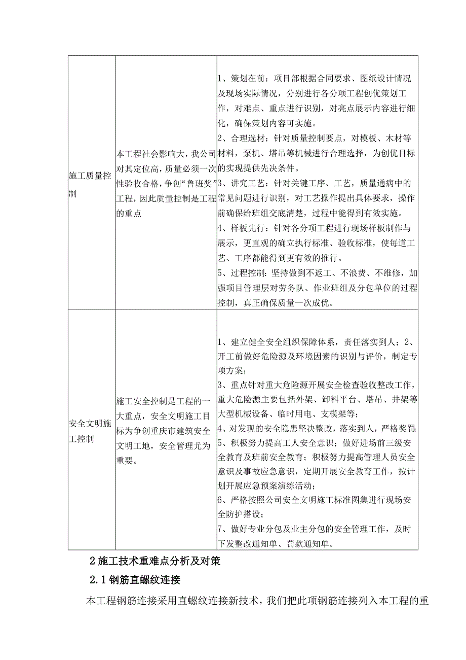 工程实施的重难点分析及解决方案.docx_第2页