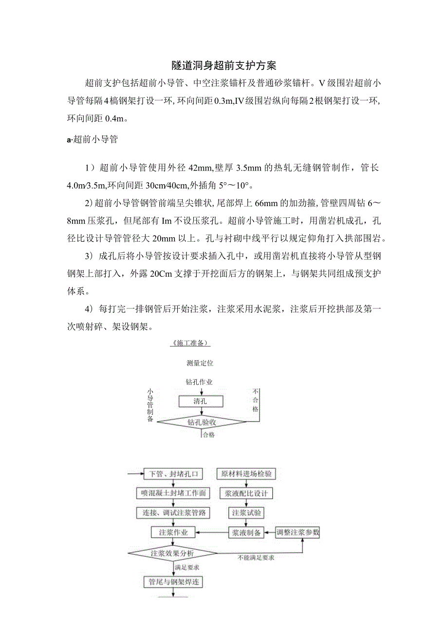 隧道洞身超前支护方案.docx_第1页