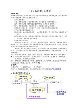 工业流程题XX竞赛用.docx