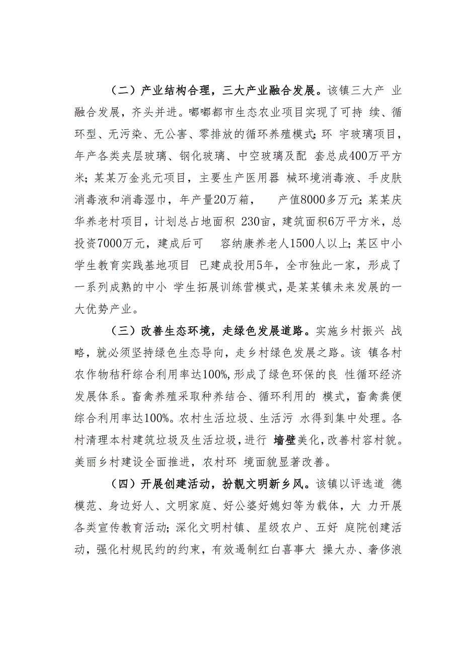 某某市正科级干部进修班调研报告：全面推进乡村振兴的实践与思考.docx_第2页