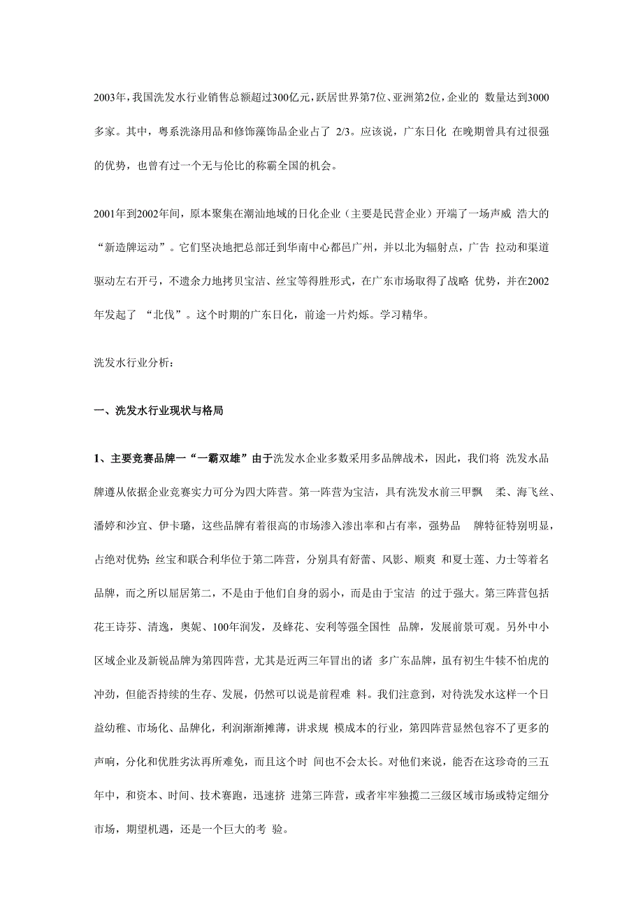 名牌洗发水营销方案设计.docx_第3页