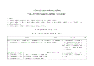 三级中医医院评审标准实施细则.docx