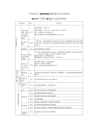 手术室护士N0N1N2N3能级晋升认定评价表.docx