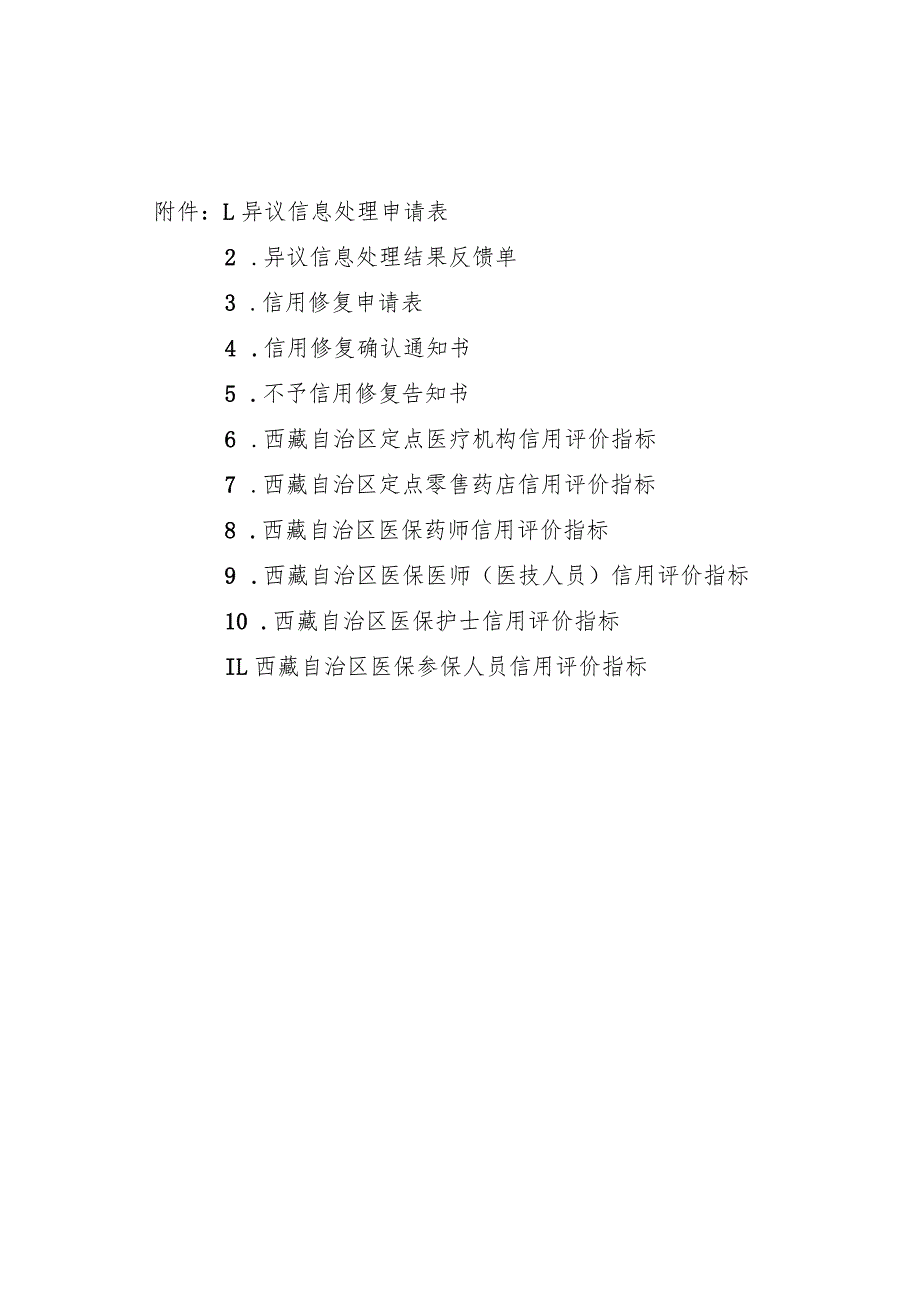 定点医疗、零售药店、药师、医师、护士、参保人员信用评价指标.docx_第1页