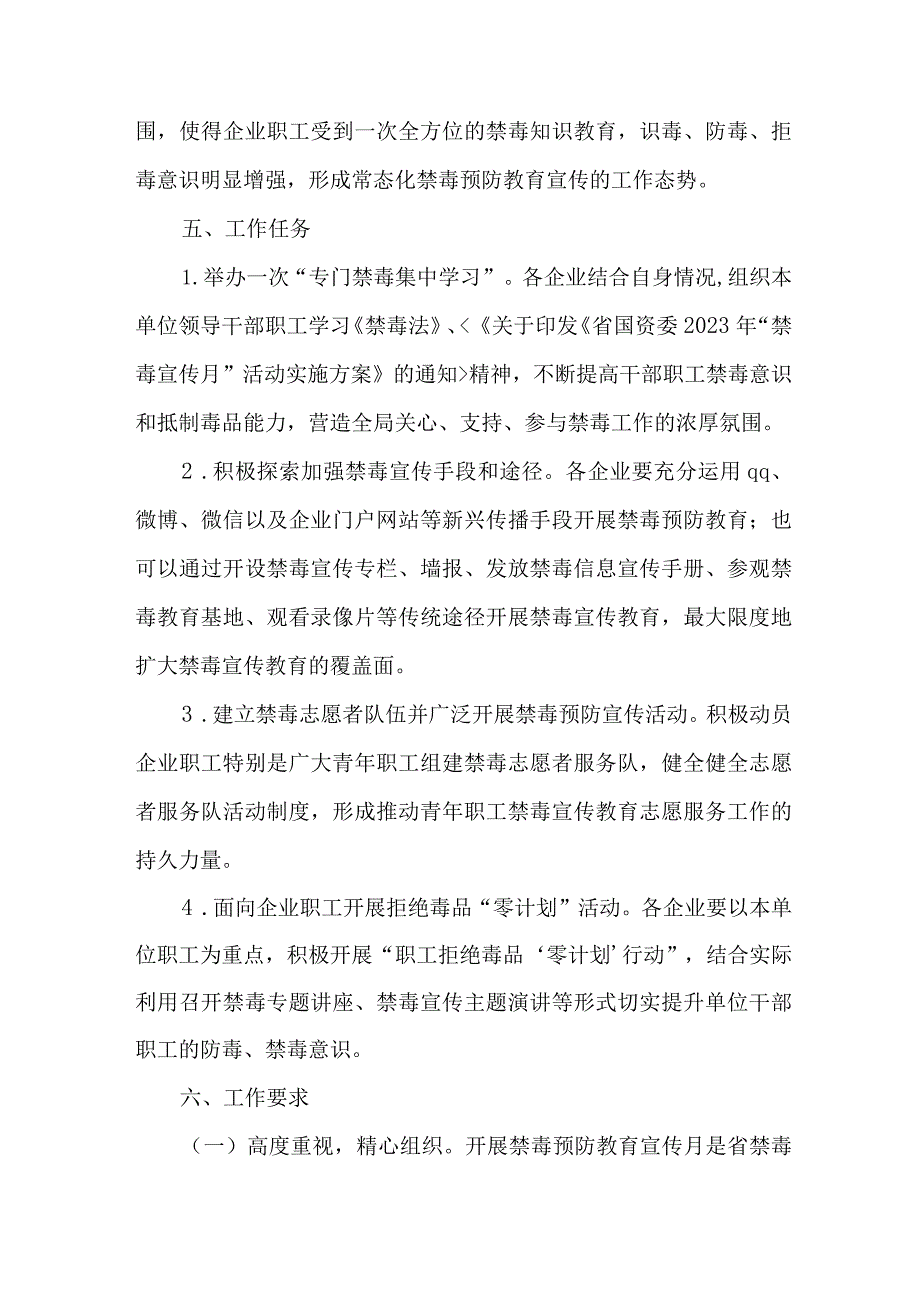 城区医院开展2023年全民禁毒宣传月主题活动实施方案 （合计7份）.docx_第2页