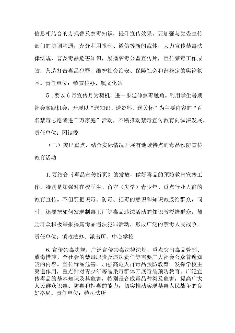 高等大学校开展2023年全民禁毒宣传月主题活动方案 （合计7份）.docx_第3页