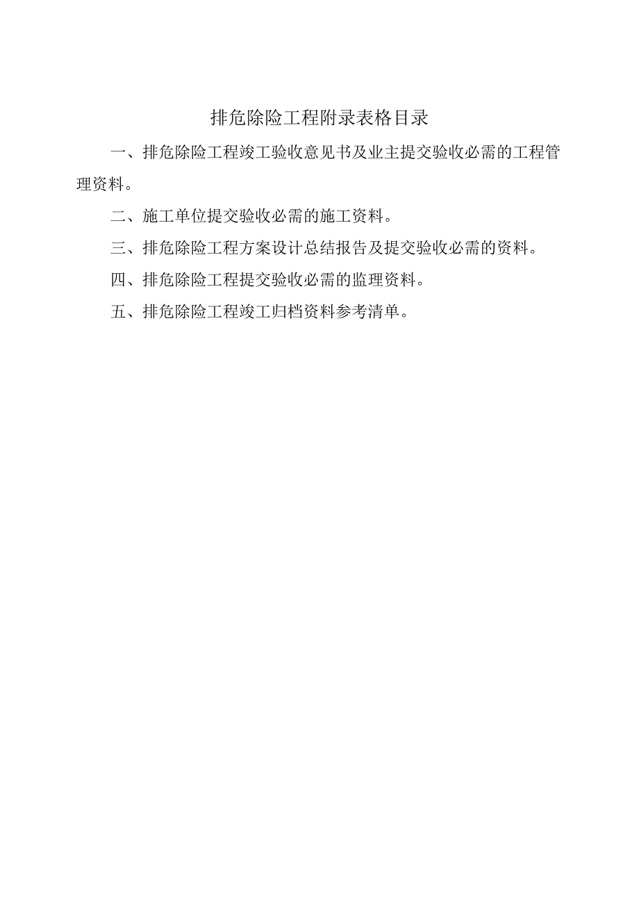 四川地质灾害治理、排危除险工程表格、初验、终验各方提交报告、意见书、原材料抽检样品数量及检测指标、记录表格、工程范围、排危除险工程.docx_第3页