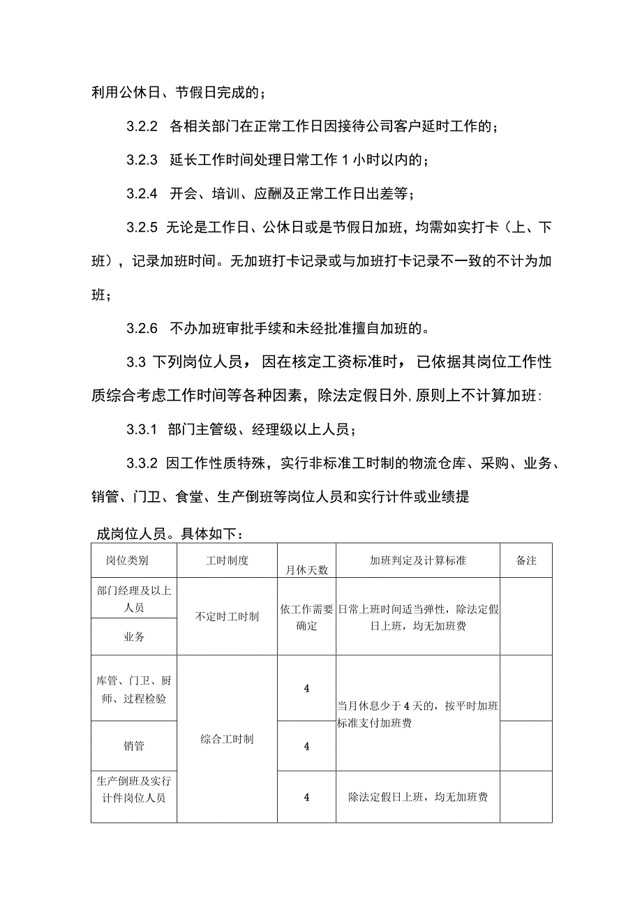 加班与调休管理办法及实施细则.docx_第3页