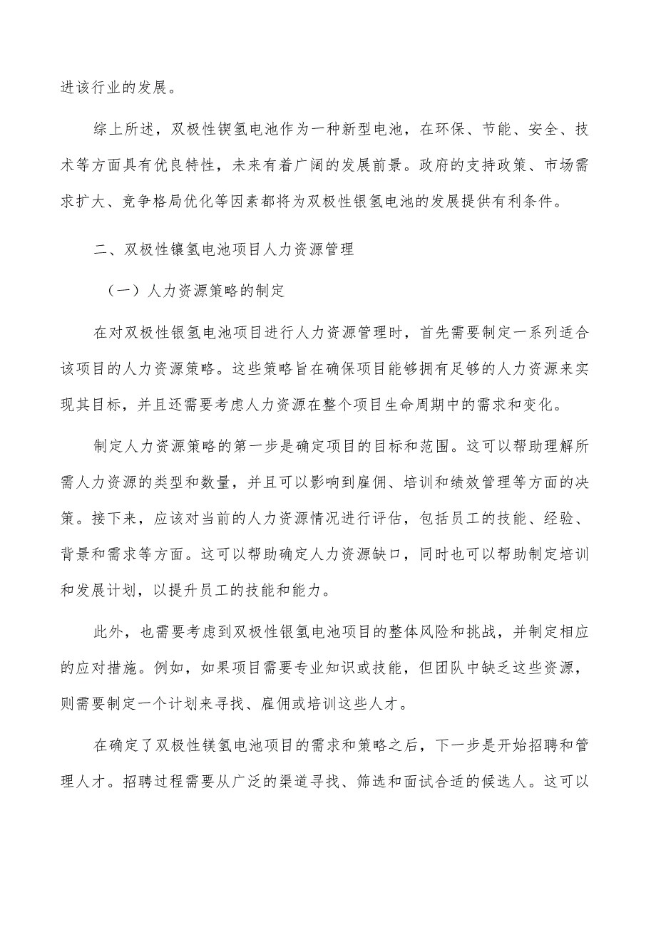 双极性镍氢电池项目人力资源管理.docx_第3页