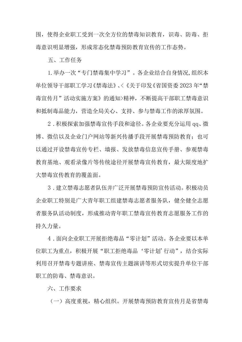 市区公安缉毒大队开展2023年全民禁毒宣传月主题活动实施方案 （汇编8份）.docx_第2页