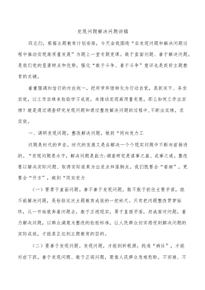 发现问题解决问题讲稿.docx