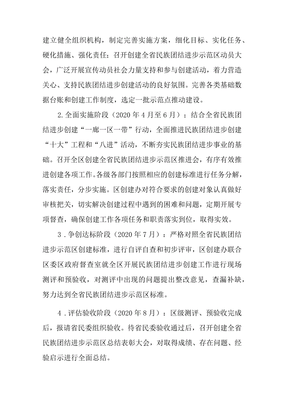 关于加快创建全省民族团结进步示范区的实施方案.docx_第2页