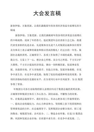 大会发言稿.docx