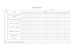 配电箱日检查表.docx