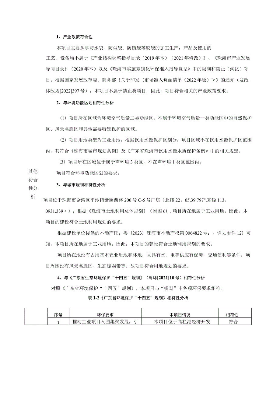 新型包装制品新建项目环境影响报告表.docx_第2页