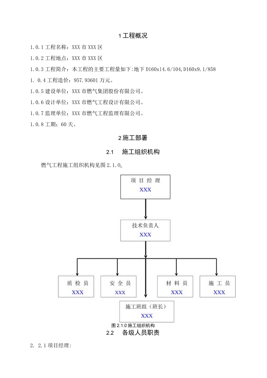 某市政燃气管道工程施工组织设计.docx_第3页