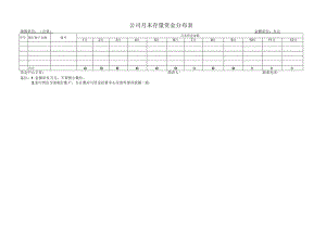 公司月末存量资金分布表.docx