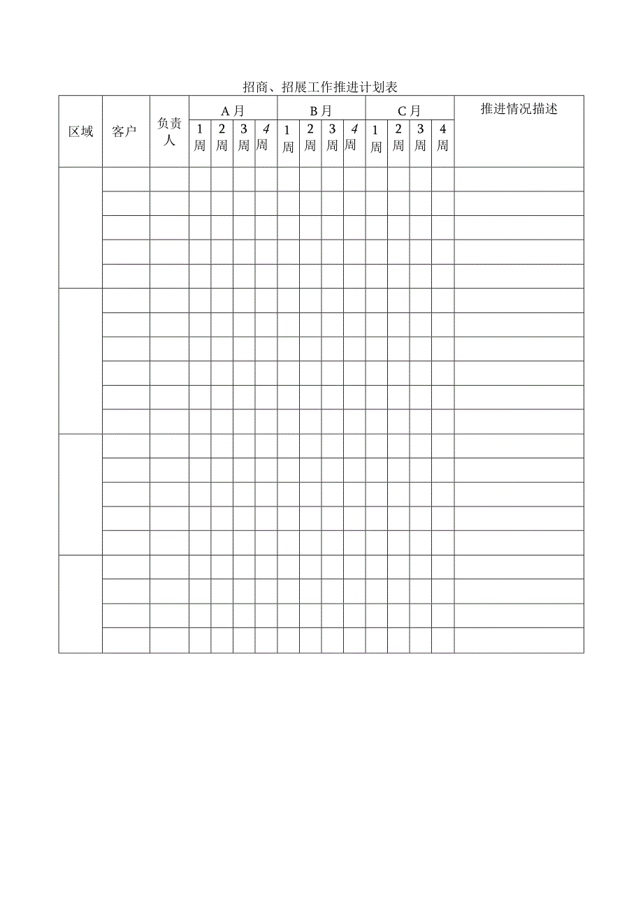 招商、招展工作推进计划表.docx_第1页
