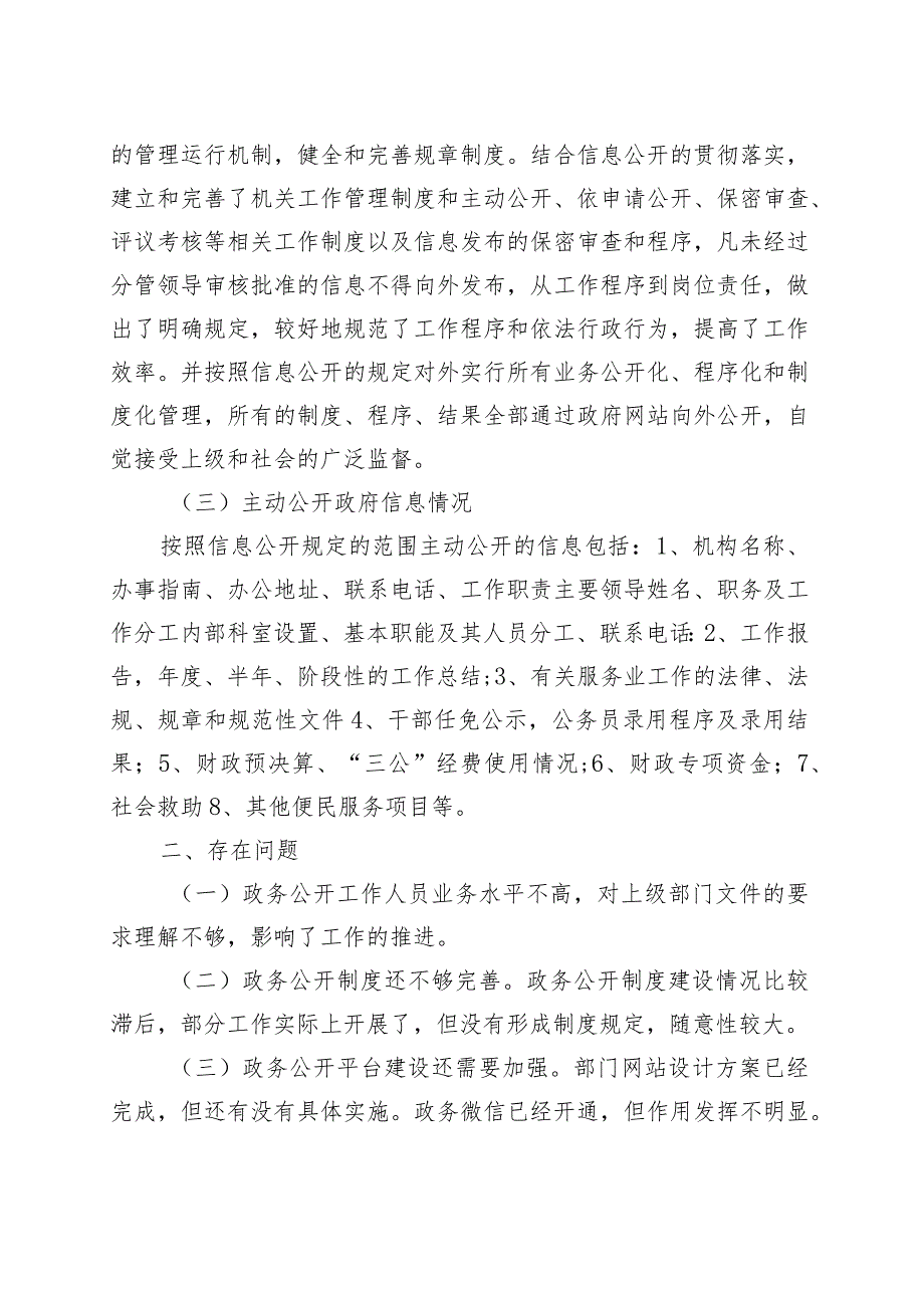 镇2023年上半年政务公开工作自查情况报告.docx_第2页