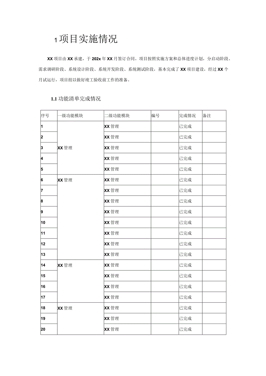 xx项目：服务总结报告.docx_第3页