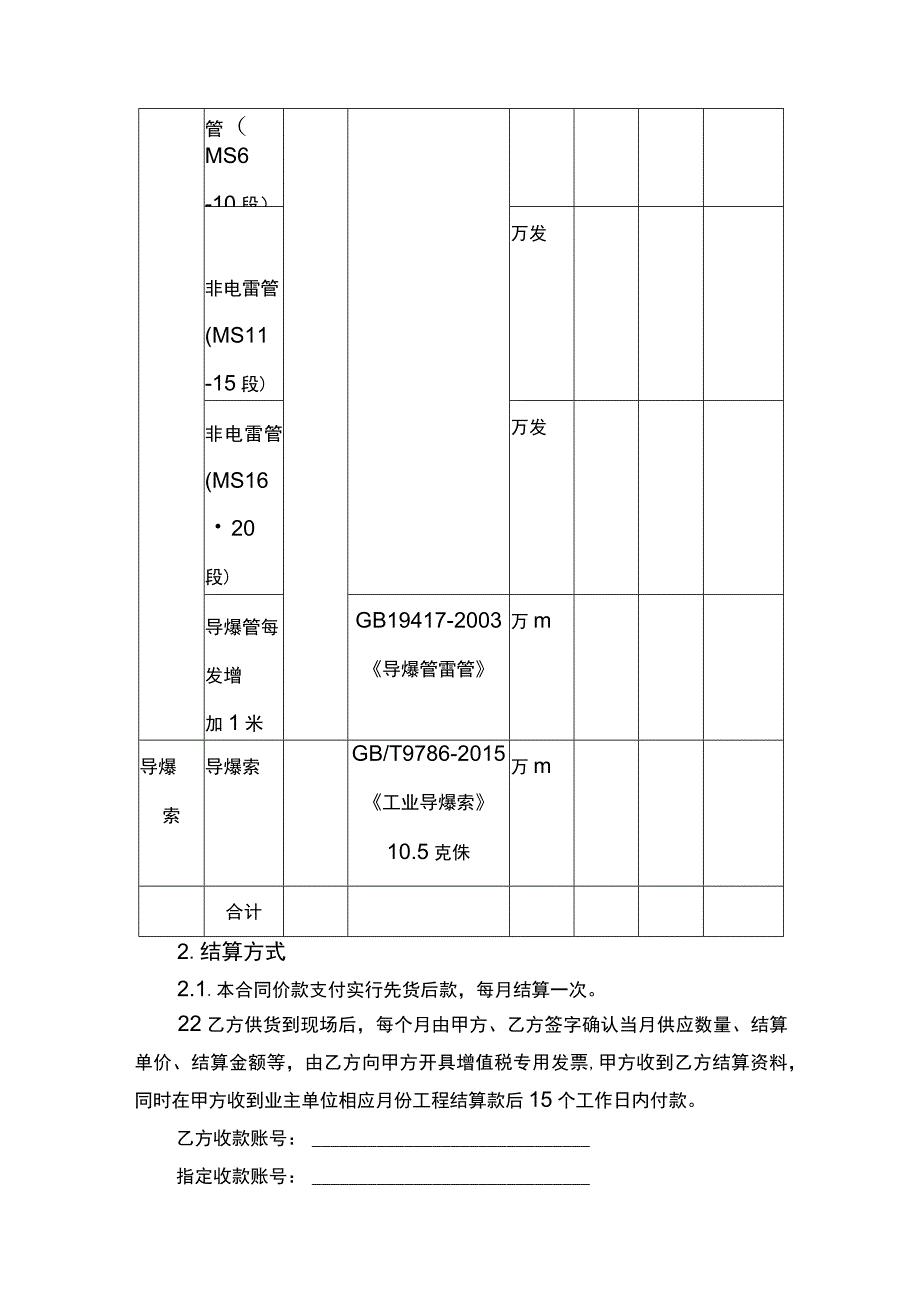 民用爆破器材现场使用供应合同书.docx_第3页