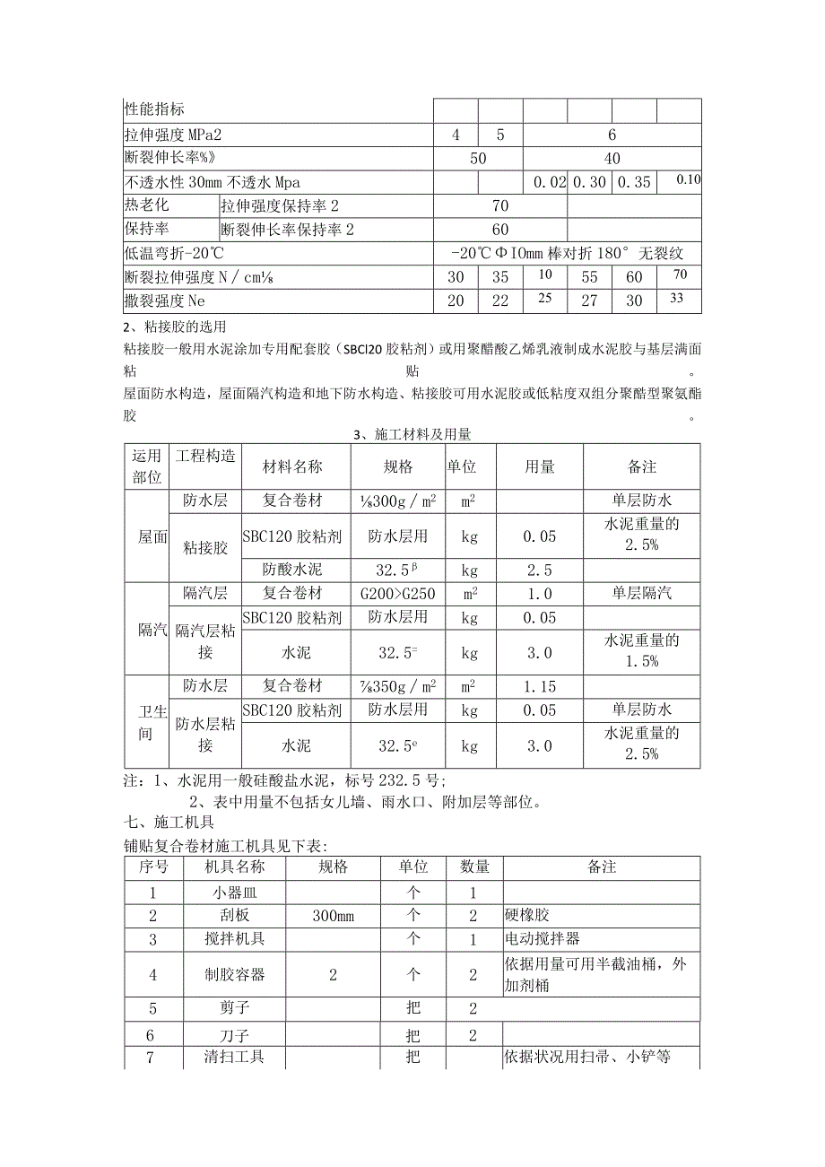 SBC120聚乙烯丙纶复合防水卷材施工方法.docx_第3页