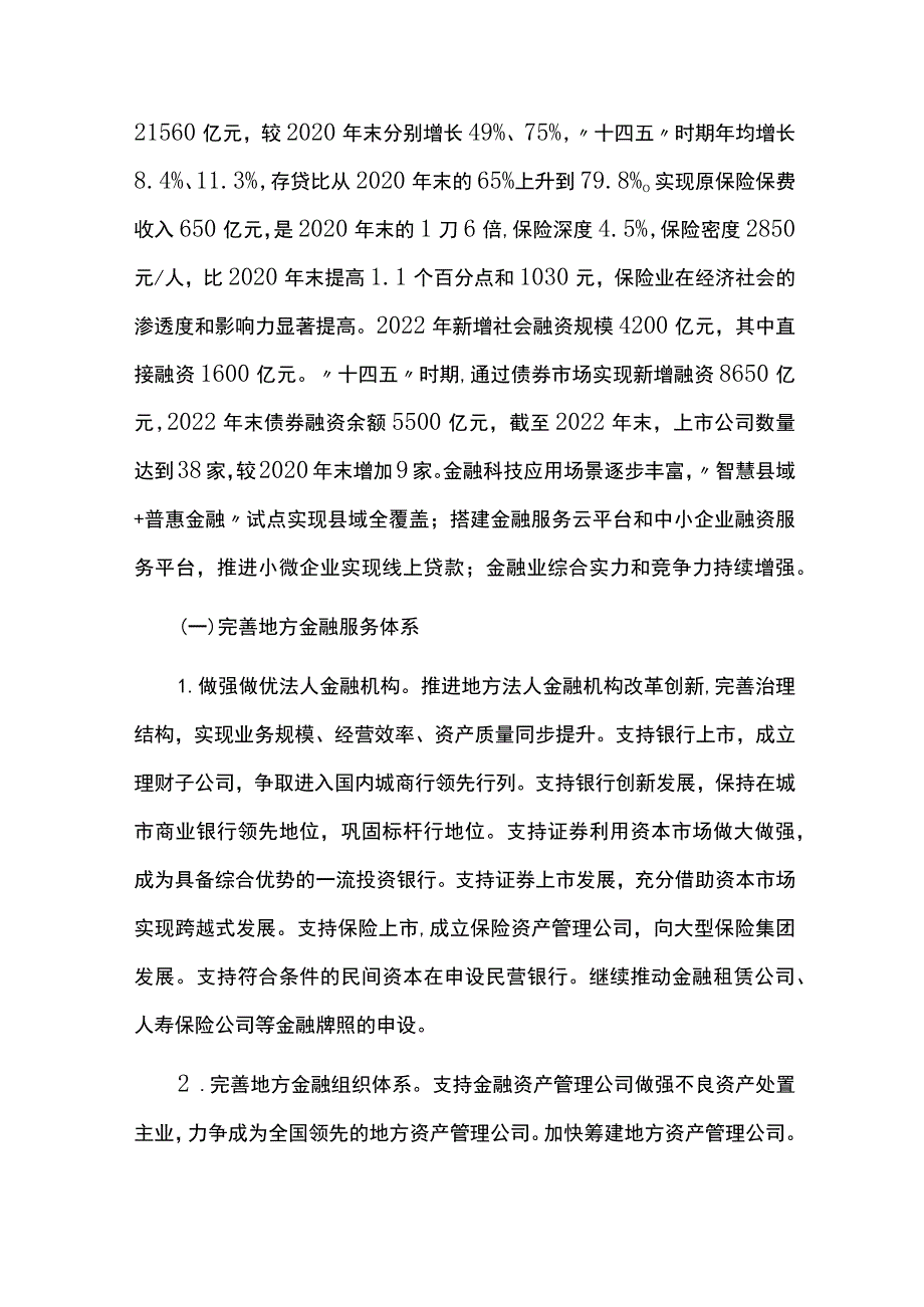 金融业发展规划实施情况中期总结评估报告.docx_第2页