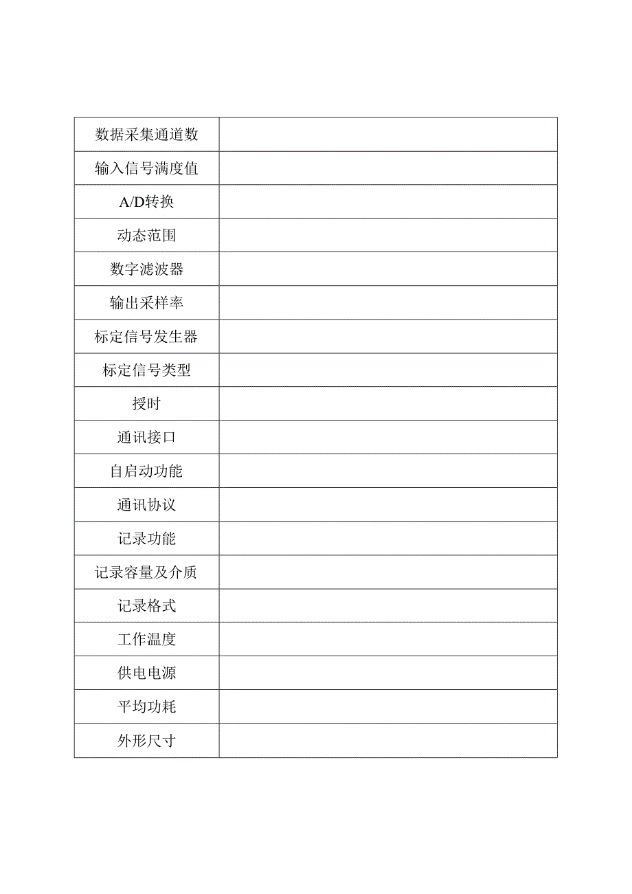 仪器型号及技术指标明细表.docx_第2页