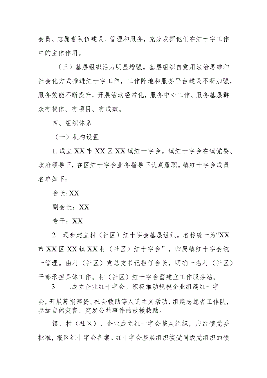 XX镇关于加强新时代红十字会基层组织建设的实施方案.docx_第3页