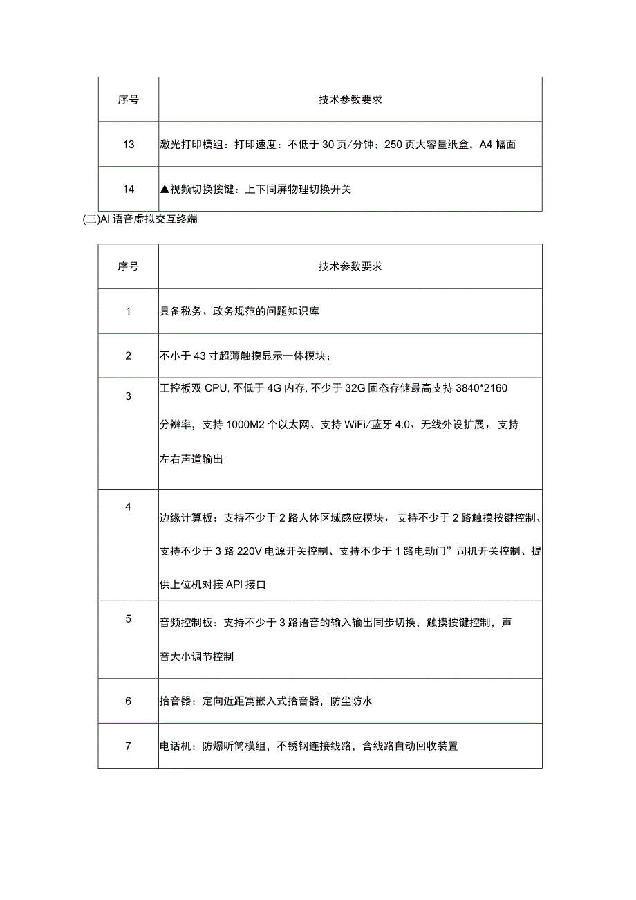 汕尾市5G 智慧政务服务中心建设项目技术规格书1技术规格书.docx_第3页