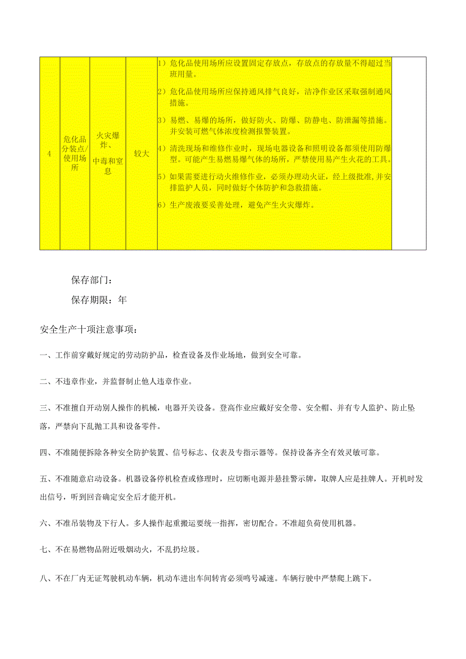 附表较大安全风险管控措施标准模板.docx_第2页