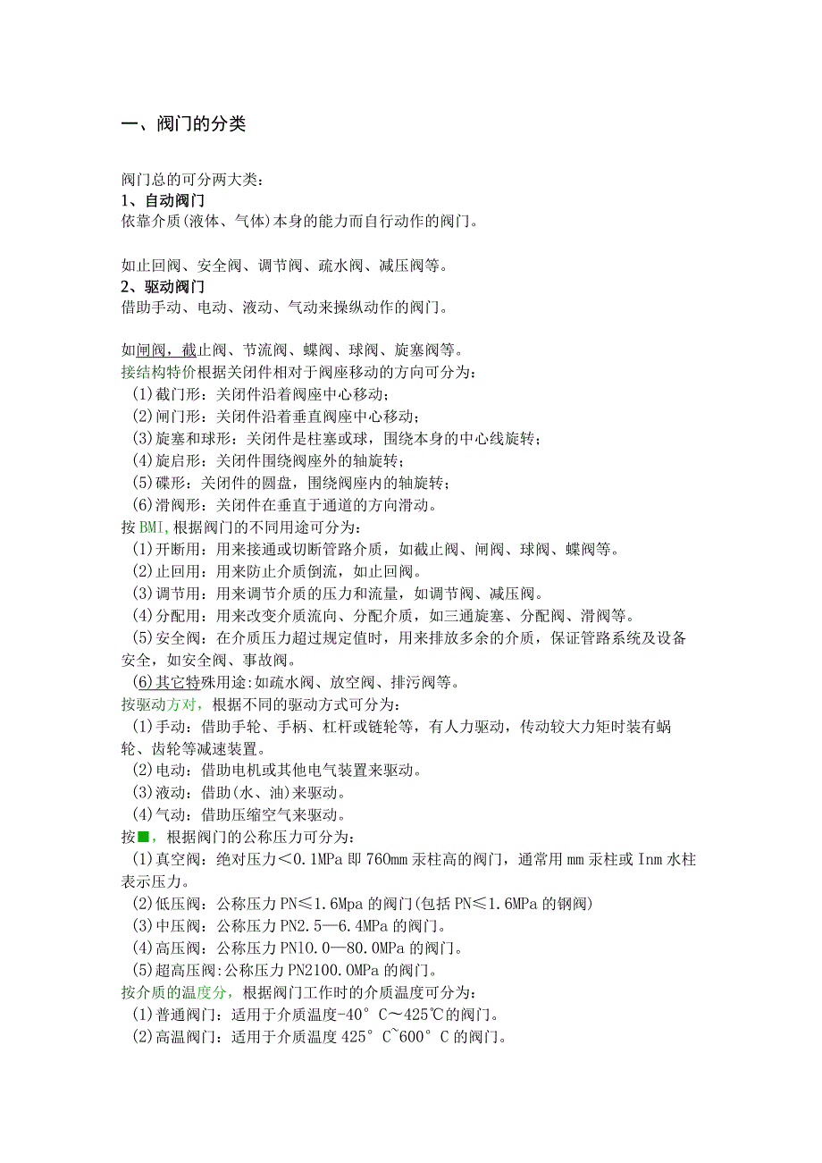 阀门的基本知识和应用.docx_第1页