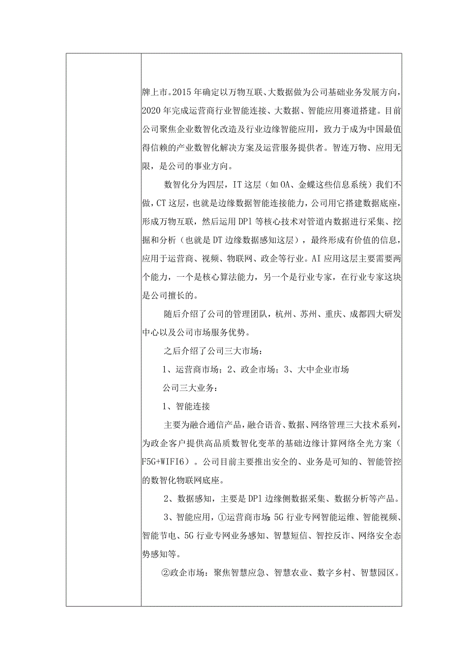 证券代码350证券简称初灵信息杭州初灵信息技术股份有限公司投资者关系活动记录表.docx_第2页