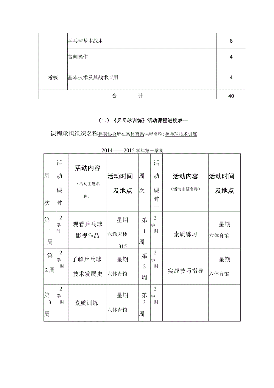 甘肃民院《乒乓球训练》课程教学大纲.docx_第3页