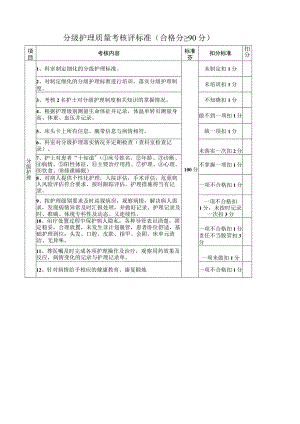 分级护理质量考核标准.docx