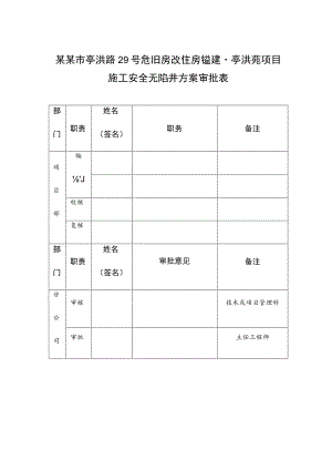 房建项目施工安全无陷井方案.docx