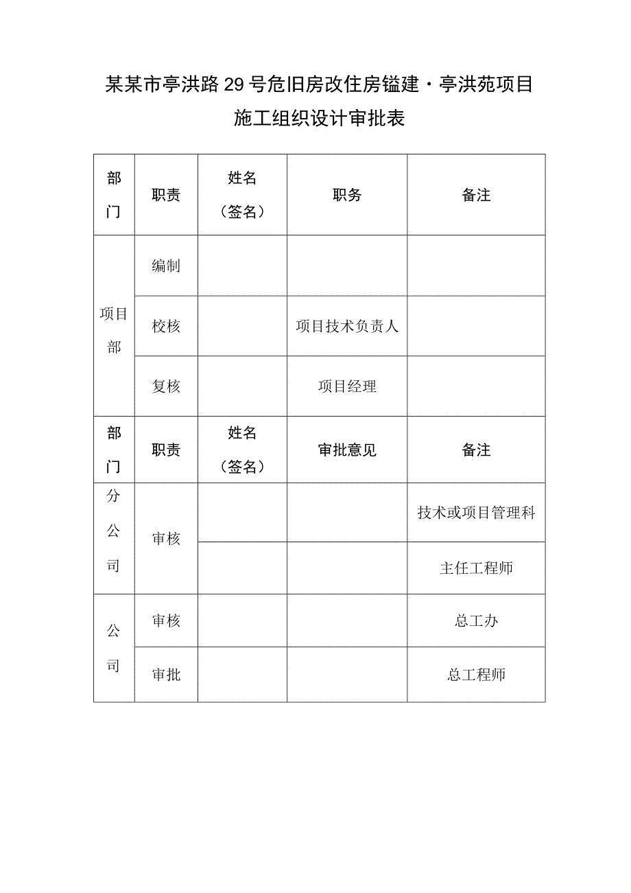 房建项目施工组织设计.docx_第1页