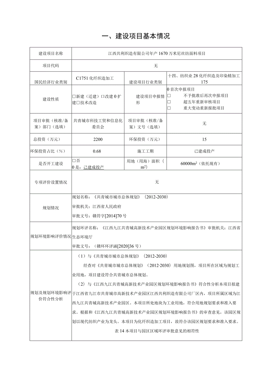 年产1670万米尼丝纺项目环境影响评价报告.docx_第2页