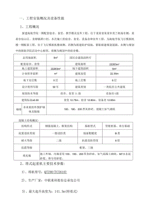 一期配套工程塔吊安装、拆卸施工方案.docx