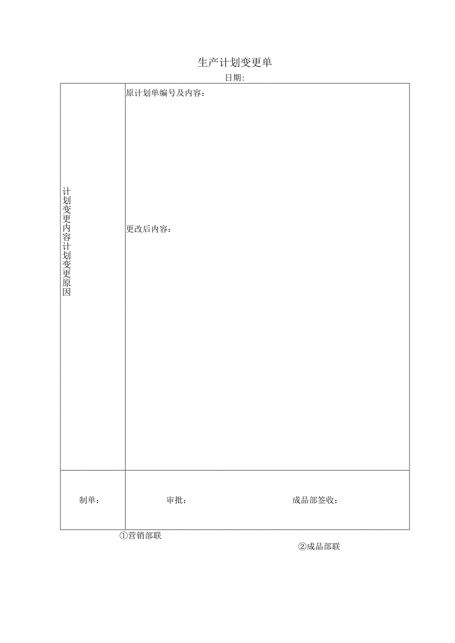 生产计划变更单.docx_第1页