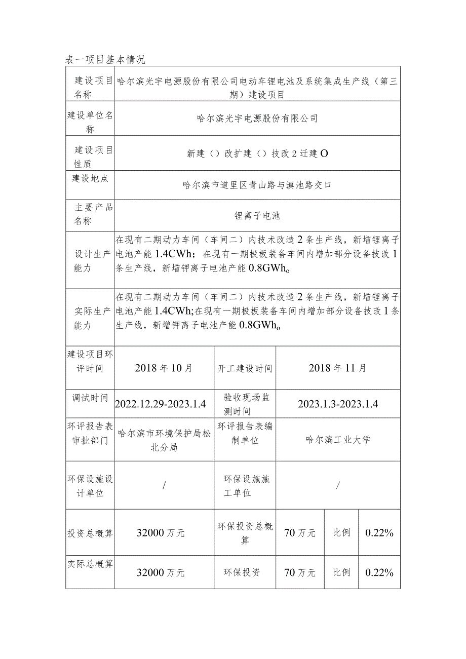 电动车锂电池及系统集成生产线（第三期）建设竣工环境保护验收监测报告表项目环境影响评价报告书.docx_第3页