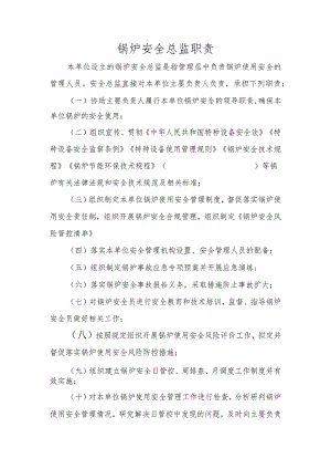 锅炉安全总监职责.docx