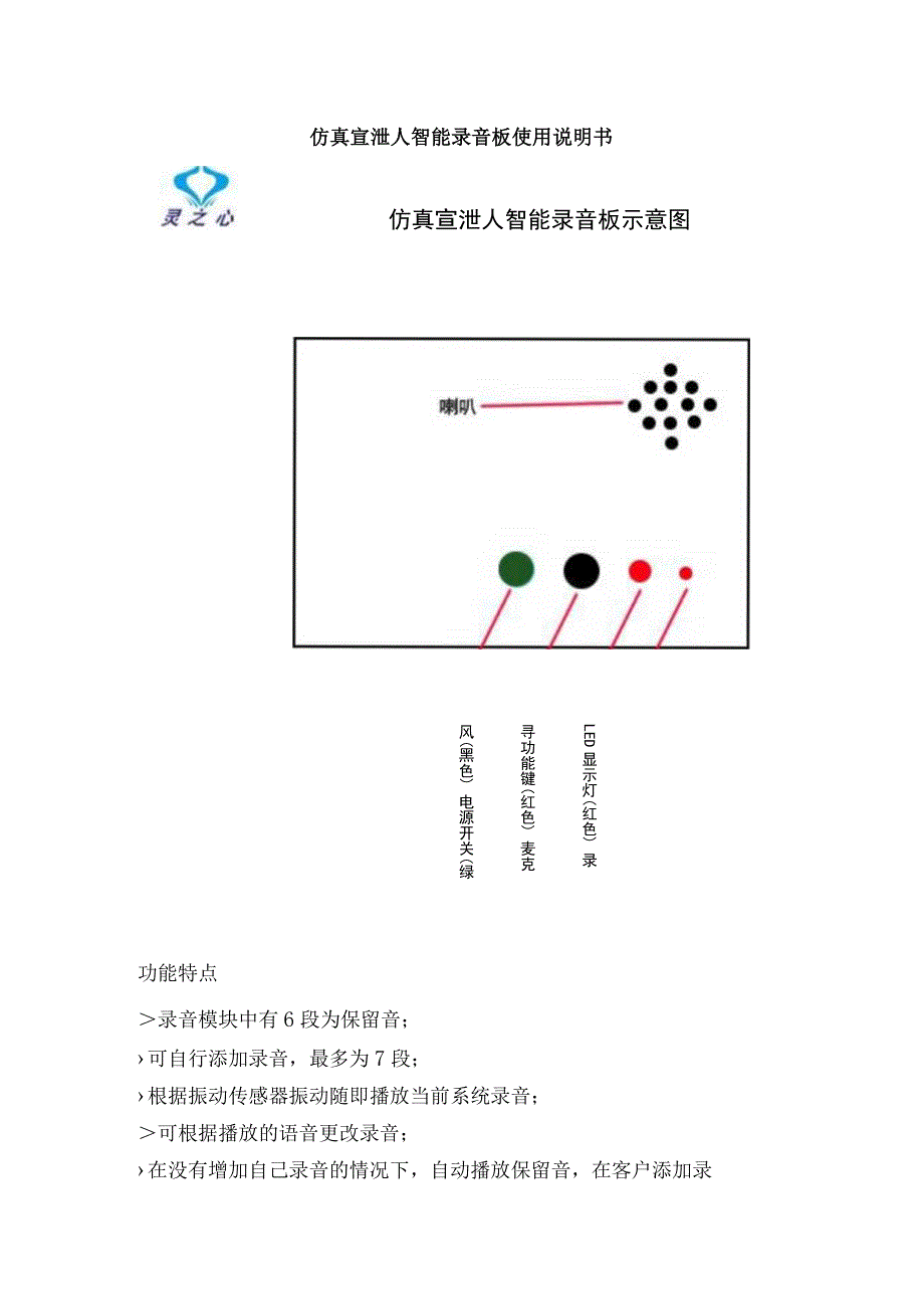 仿真宣泄人智能录音板使用说明书.docx_第1页